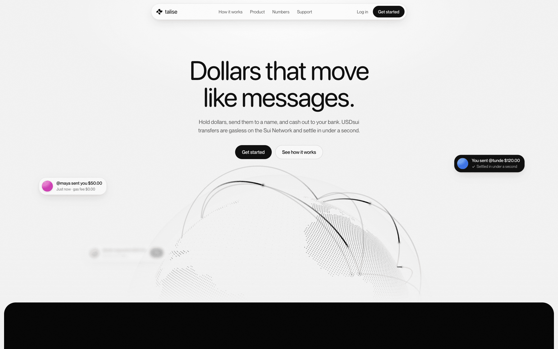 Talise website preview