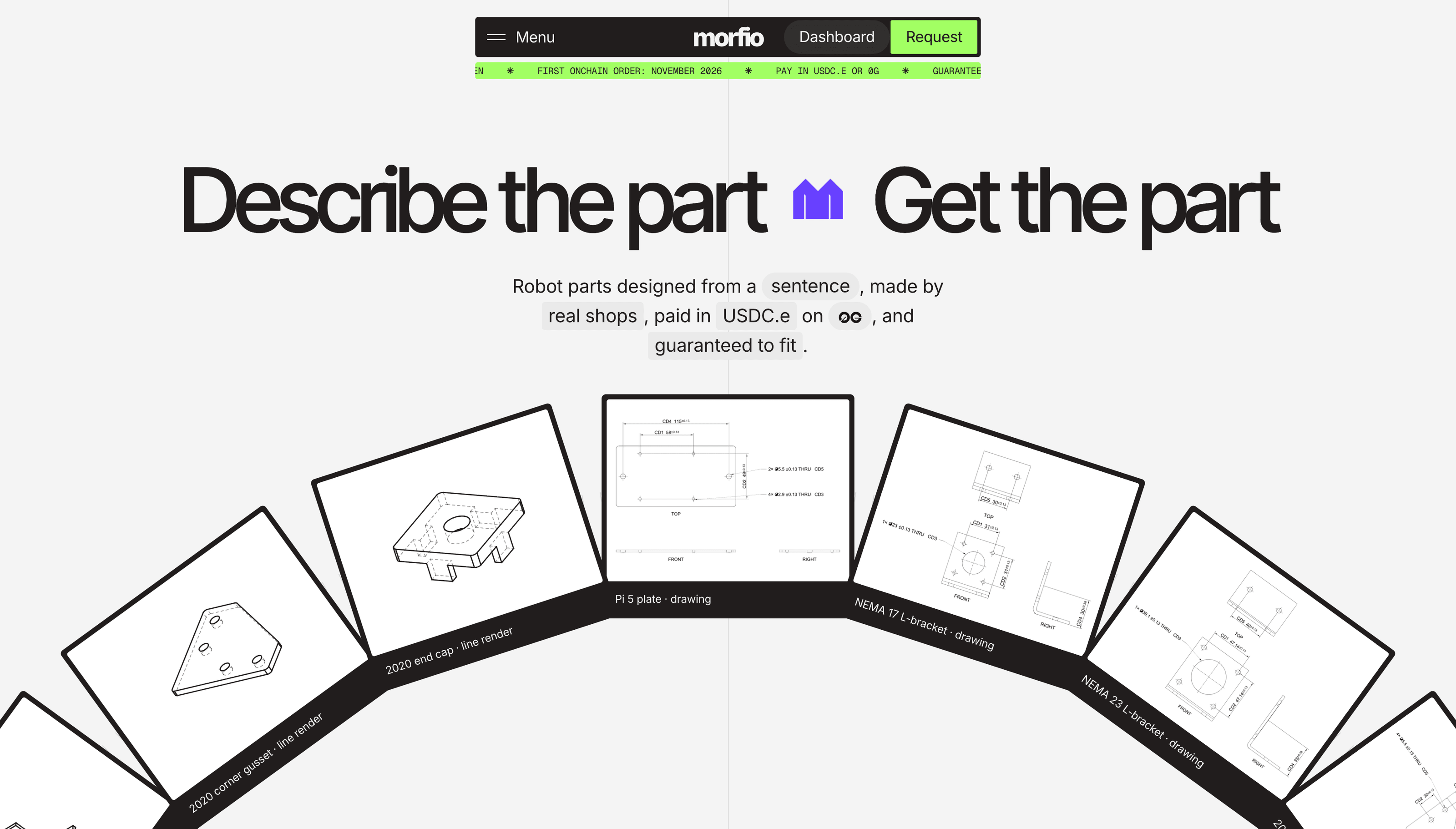 Morfio — AI-assisted robotics & manufacturing